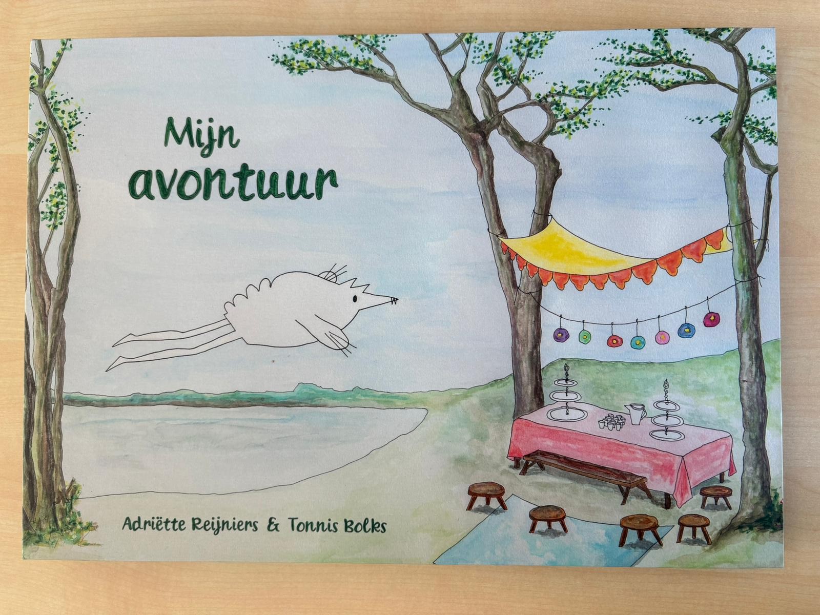 Tekenprentenboek 'Mijn avontuur'